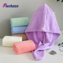 

Microfiber Hair Drying Towel Ultra Plush Hair Turban Head Towel Wrap for Women Quick Dry Towels for Long Thick Culy Hair Care