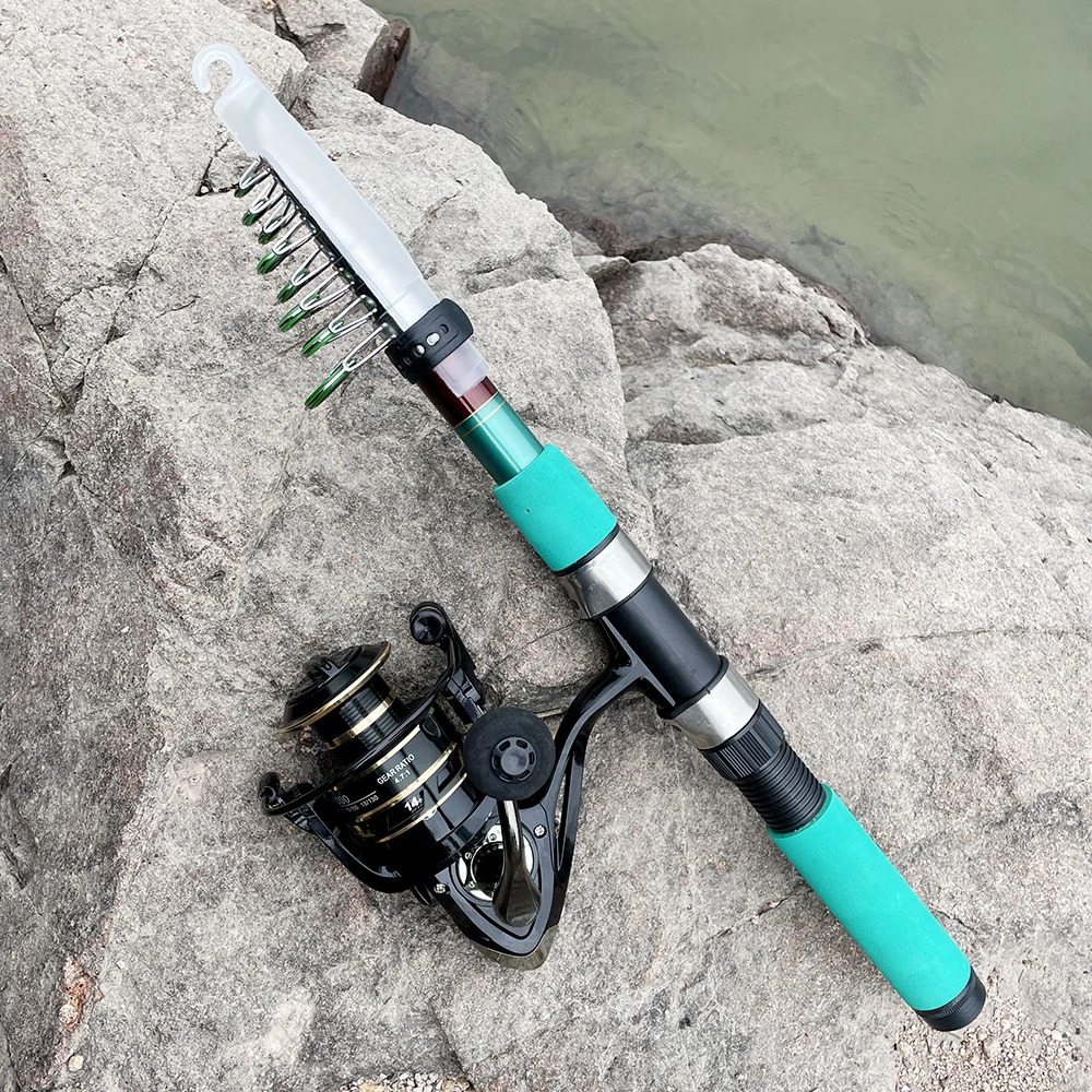 Best Fishing Rod Combo Telescopic Pole and Spinning Fishing