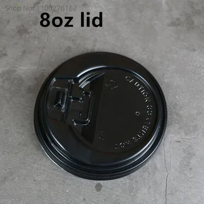 8oz black lid