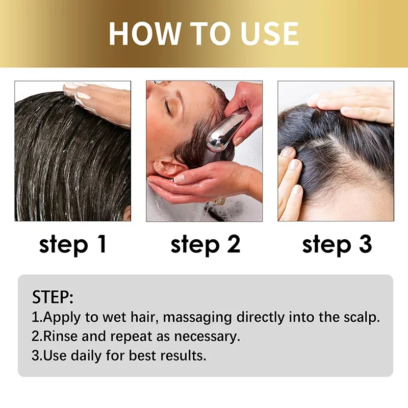 Hair Essence Oil Hair Oil Hair Growth Oil Anti Dandruff Hair Oil Control Relieve Itching Treatment Scalp Cleaning Exfoliating Product Antipruritic Anti Loss Hair