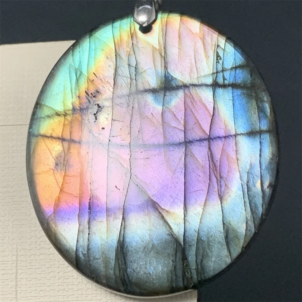 Pendant Necklace Unique Aurora Labradorite Pendants for Women