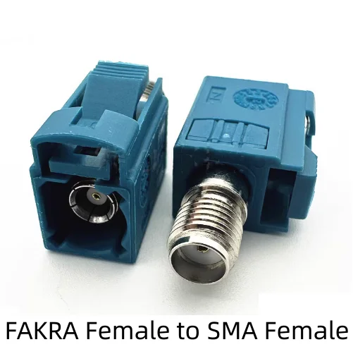Conector Adaptador Antena Automóvel Universal Z-tipo Fakra Macho-fêmea para Sma Macho-fêmea Gps Fakra-sma - Imagem 4