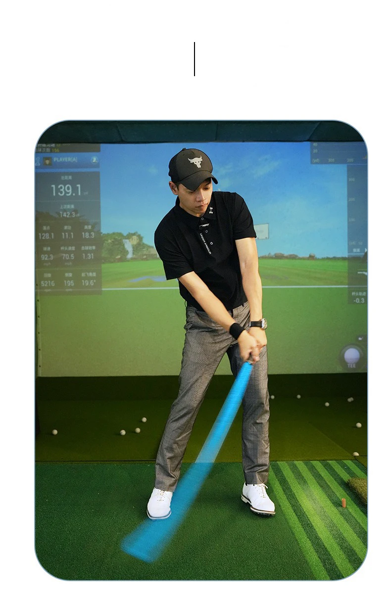 Golf Swing Trainer Golf Practice Training Rope Golf Corrective Action Swing Training Aids Beginner Gesture Correction Rope