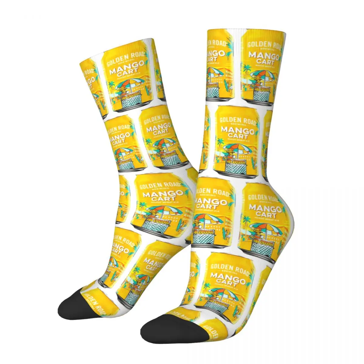 

Mango Socks Harajuku Super Soft Stockings All Season Long Socks Accessories for Unisex Gifts