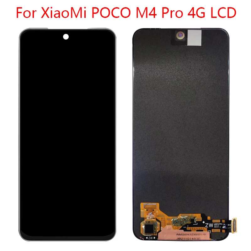 

6.43'' For Xiaomi POCO M4 Pro 4G LCD Display Touch Screen Digitizer For POCO M4Pro MZB0B5VIN, 2201117PI, 2201117PG LCD