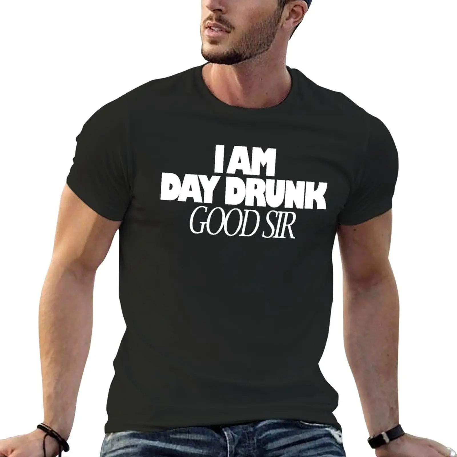 

DAY DRUNK TEE SHIRT T-Shirt man clothes black t shirt shirts graphic tees mens graphic t-shirts