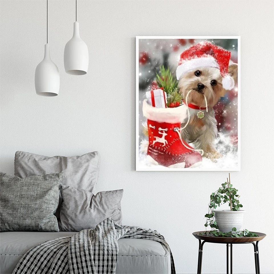 EverShine Diamond Painting Dog Full Square Drill 5D DIY Diamond Embroidery Animals Mosaic Sale Rhinestone Art Home Decor