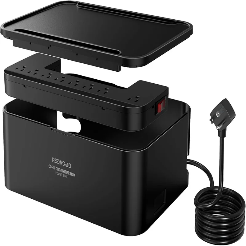 Power Supply Switching Power Supply Power Strips with Cable Management Box