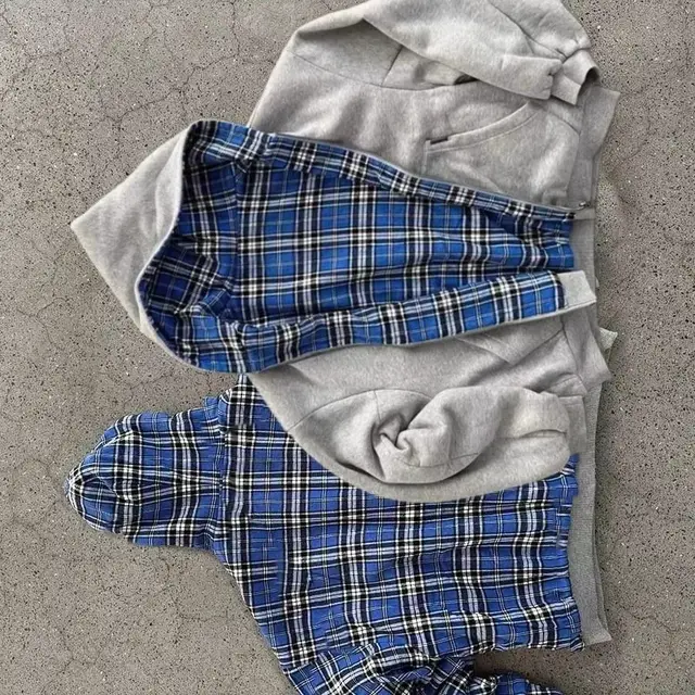 American High Street Fashion Clothing Street Hip-hop Casual Loose Hoodie Women Y2K Harajuku Retro Letter Oversized Sweatshirt 1