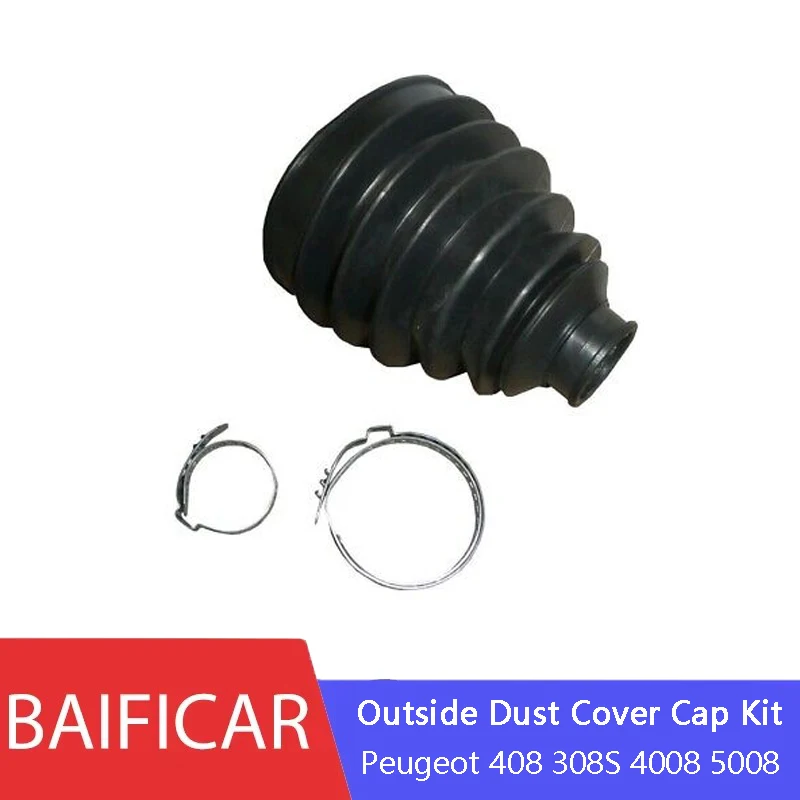 Baificar New Half Driveshaft Outside CV Joint Dust Cover Cap Kit 3287C1 RP1610816380 For Peugeot 408 308S 4008 5008