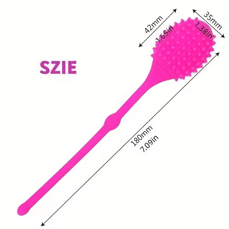 Silicone Tadpole Shape Kegel Massage Ball Dildo Vagina Anal Plug Penetration Ball Tightening Exerciser Sex Machine