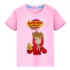 Влад Бумага А4 100%Cotton T-shirt Short Tops boys pride tshirt y2k one piece Merch A4 Lamba Summer Anime Tees kids clothes girls 4