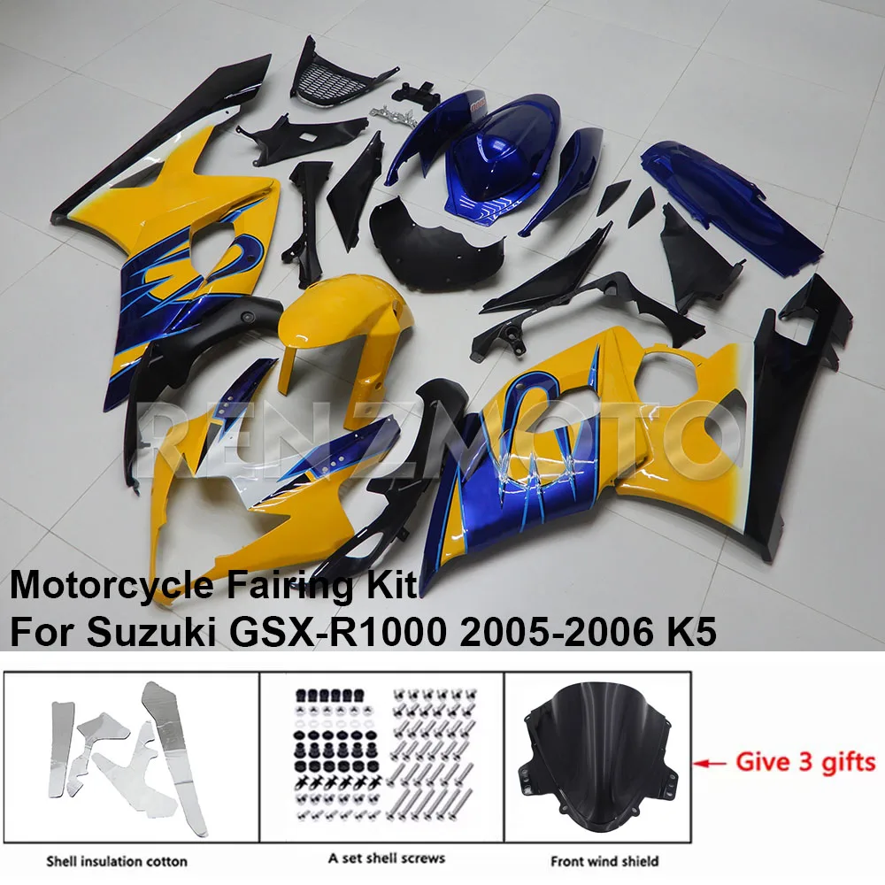 

Обтекатель для мотоцикла Suzuki GSX-R1000 2005-2006 K5 K6, комплект для тела, декоративная пластиковая защитная пластина, аксессуары, оболочка