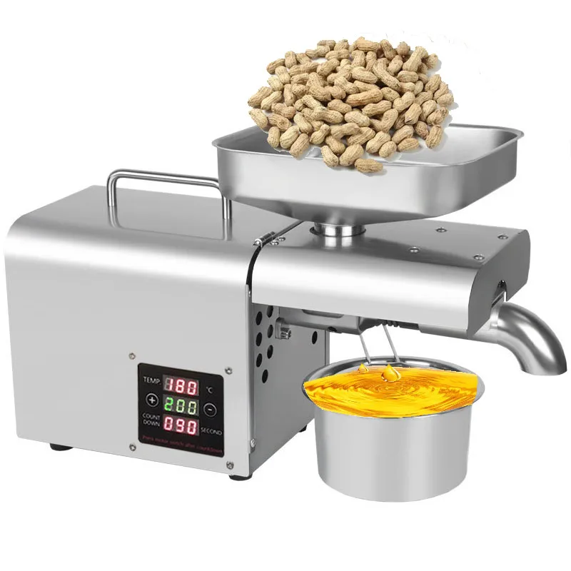 LBT01T Automatic High Extraction Rate Cold Oil Press Machine,Peanut Coconut Olive Oil Press Machine