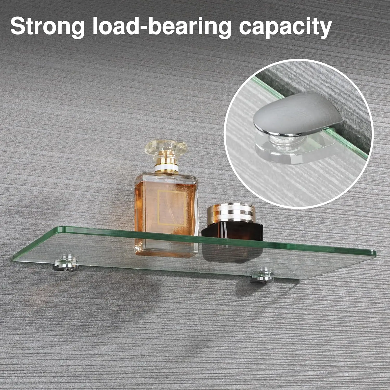 Glass Laminate Tray Bracket Glossy Fish Mouth Clip Zinc Alloy Fixed Glass Clip 5-12MM Thick 1PCS furniture hardware