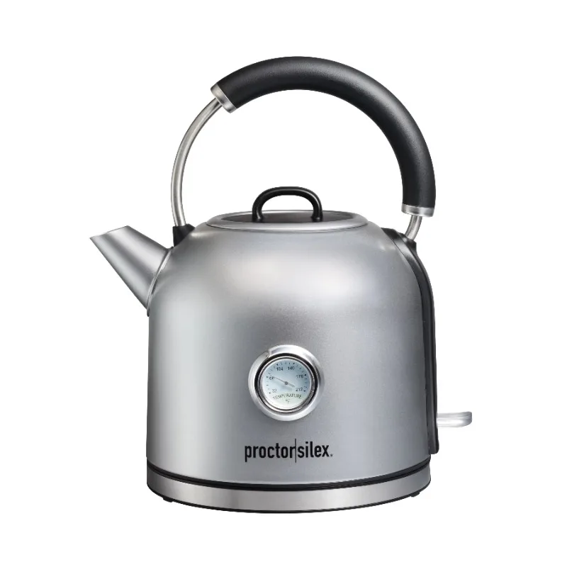 

1.7 Liter Capacity, Temperature Gauge, Stainless Steel tea kettle kettle