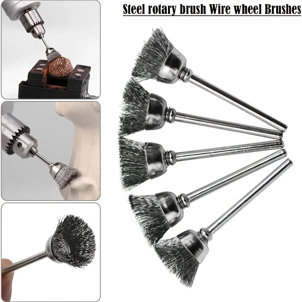 Stainless Steel Wire Brush Wheel Protector Dremel/Rotary Tool