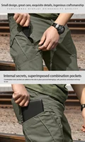 Men’s IX9 Tactical Work Pants with Multi Pocket Design