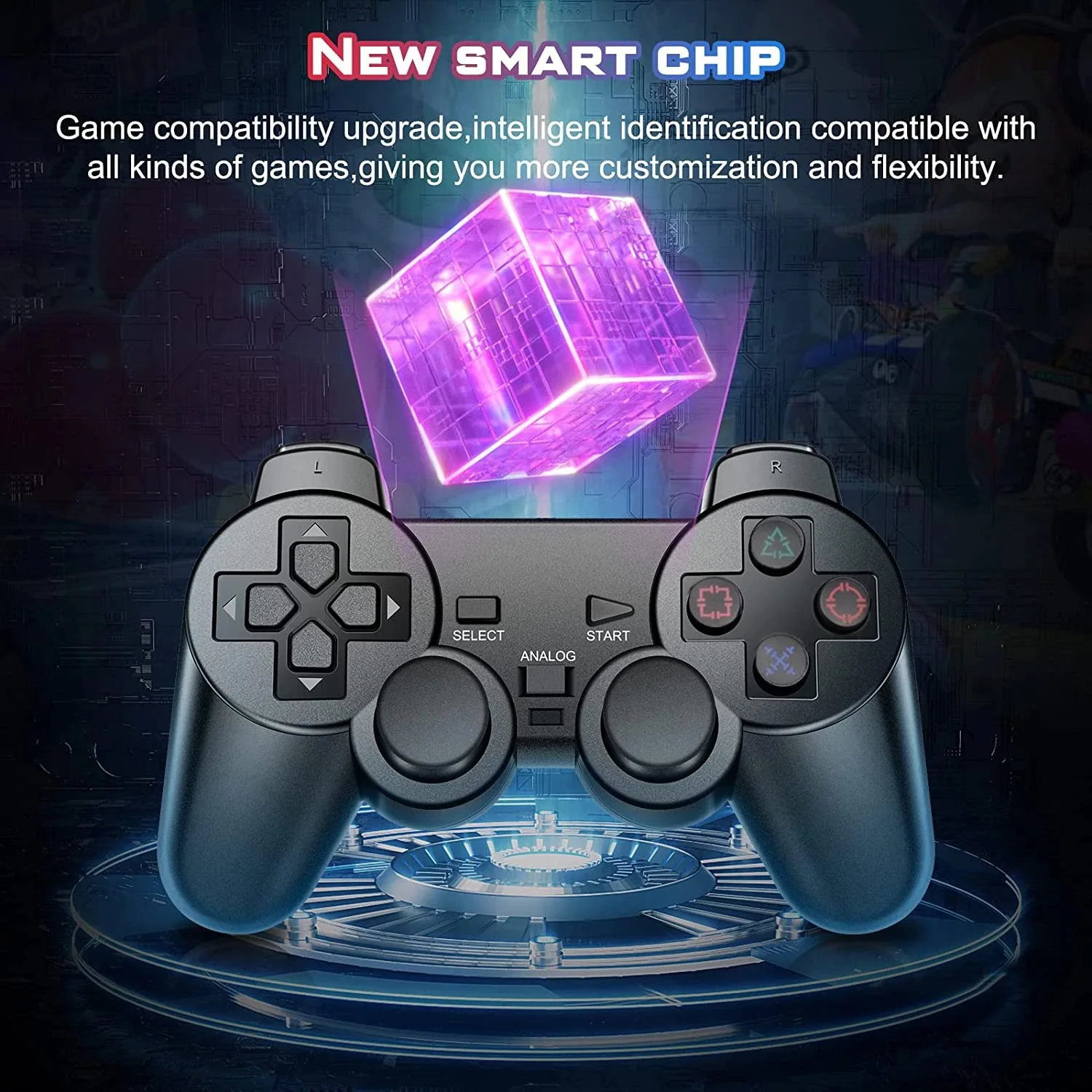 Joystick Cablato Per Controller Sony 2 Per Ps2 Gamepad Dual Vibration Joypad Controller