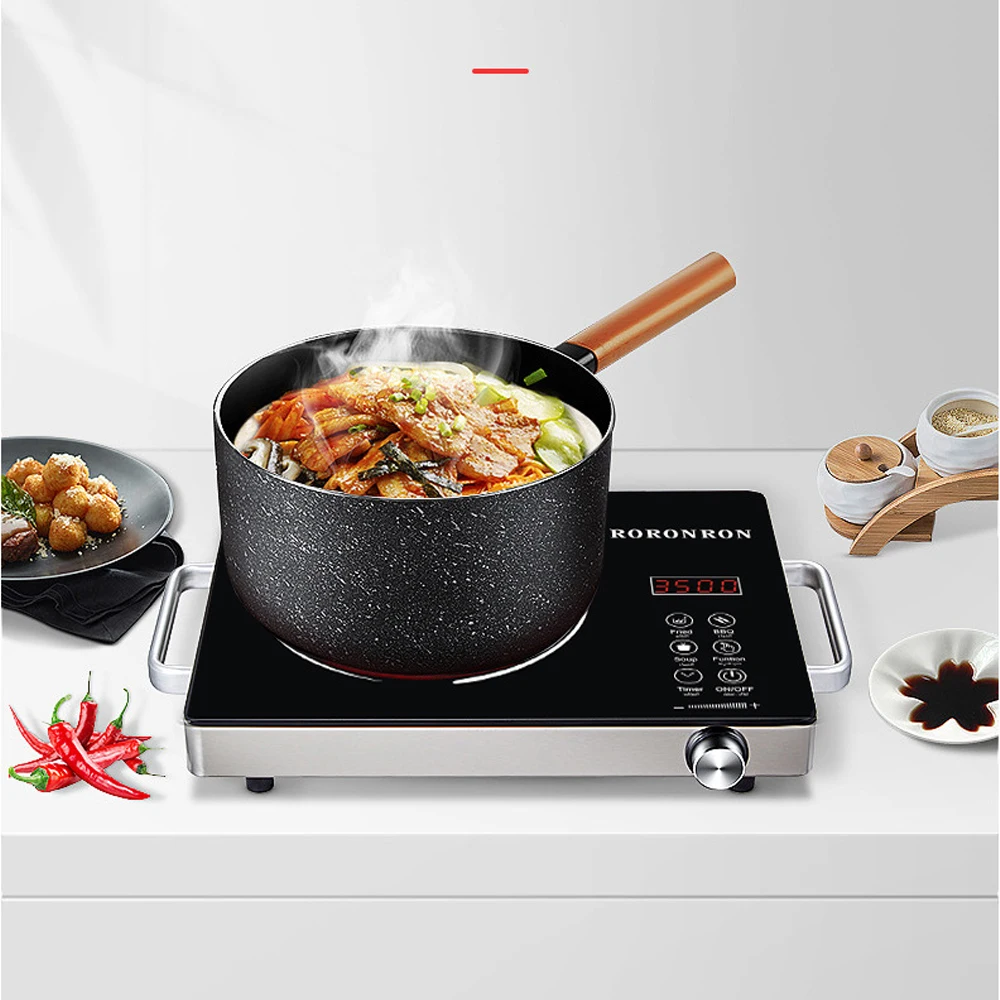 2200W Electric Ceramic Heater High Power Induction Hobs Cooktop Intelligent Hot Pot Stove With Timer Infrare Heating Furnace induction cooker electric stove boiler