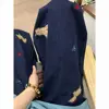 Retro American Dog Patchwork Embroidered Wide Leg Straight Jeans High Waist Loose Long Pants Autumn New Style Casual Chic