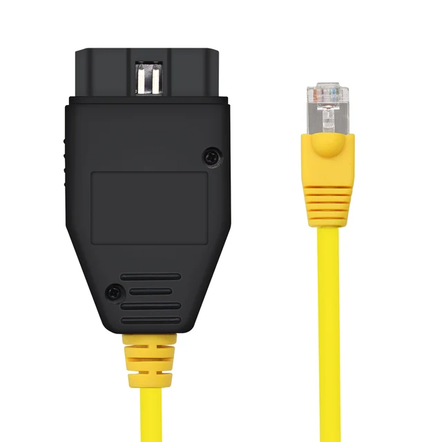 ESYS ENET Data Cable For BMW ENET Ethernet to OBD Interface E-SYS ICOM Coding for F-serie Diagnostic Cable Data OBDII Coding 2