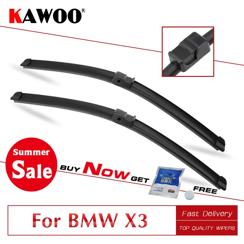 Car Wiper Blade for BMW X3 E83 F25 Auto Windcreen Wipers Blades Year