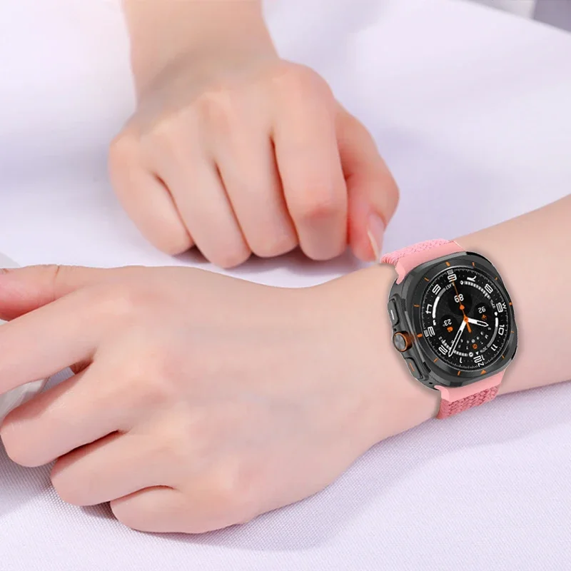 Nylon Magnetic Buckle Braided Solo Loop Strap Bracelet