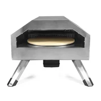Gas Pizza Machine Portable Home Outdoor Fully Automatic Rotary Oven Baking Gas Pizza Oven  0-300°C AM01Y0005 2