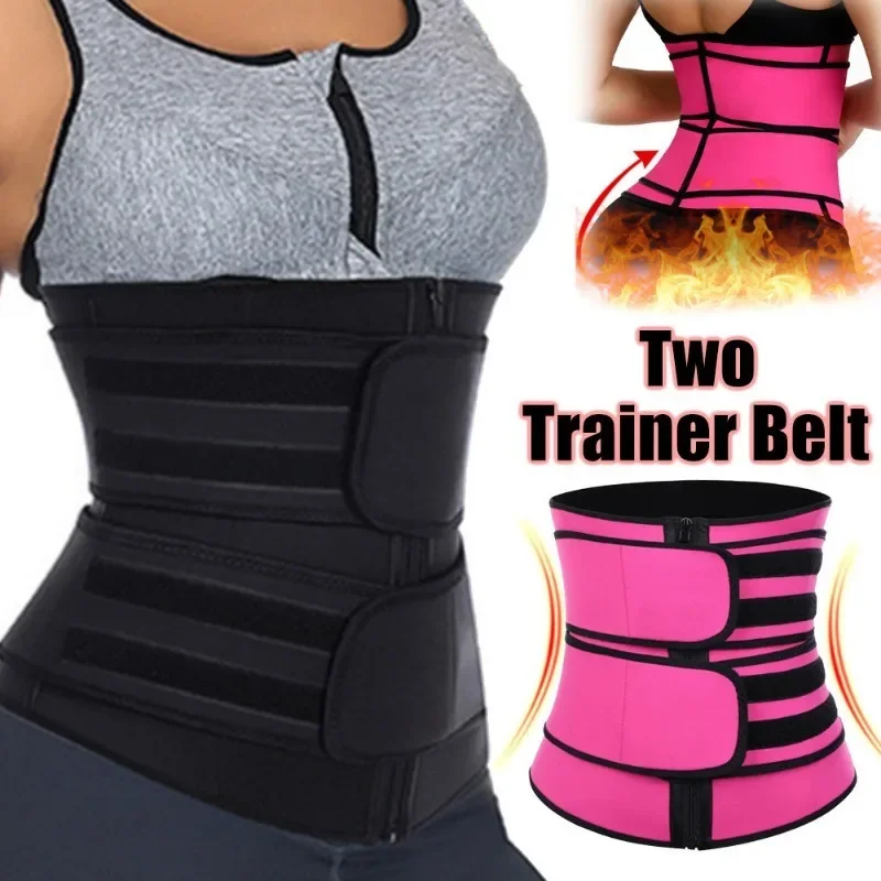 

Sauna Waist Tummy Slimming Shaperwear Belt Body Control Strap Neoprene Cincher Belt Weight Women Shaper Fitness For Trainer Loss