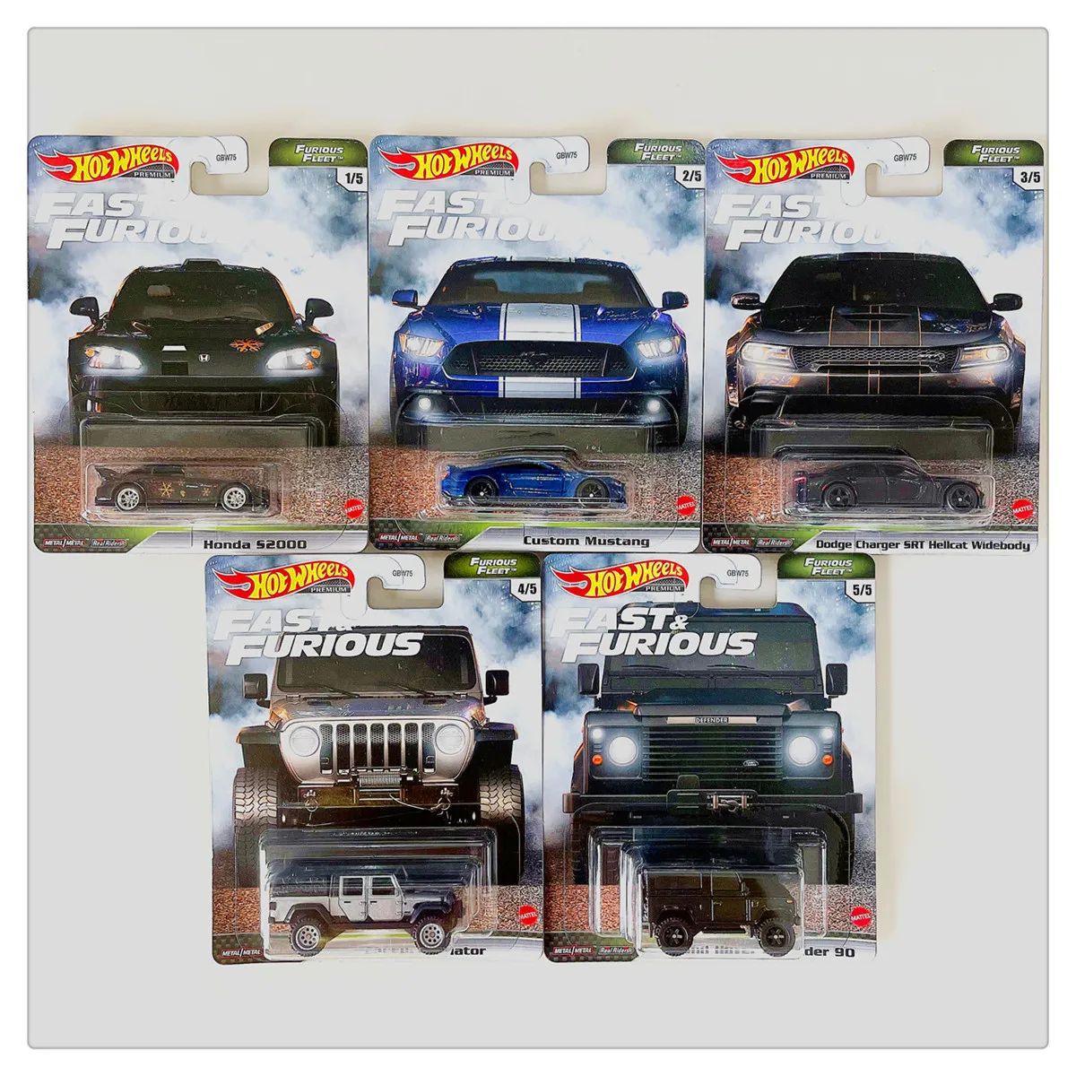 Hot Wheels Fast & Furious HNT21 HKF07 Collection Diecast 1