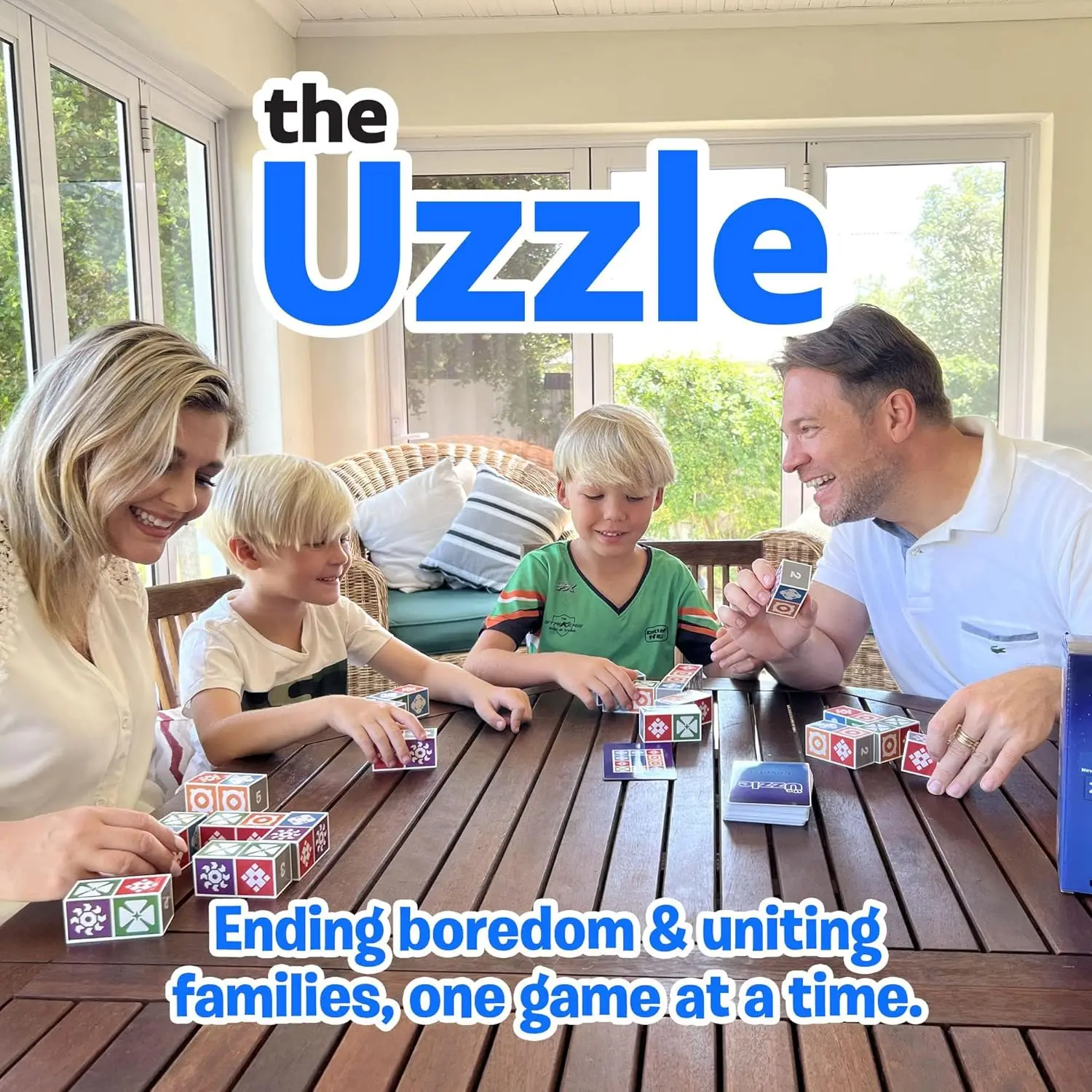 The Uzzle 3.0 Board Game Spatial Logic Thinking Board Games for Children and  Adults Block Puzzle Matching Games for Ages 4+ 6