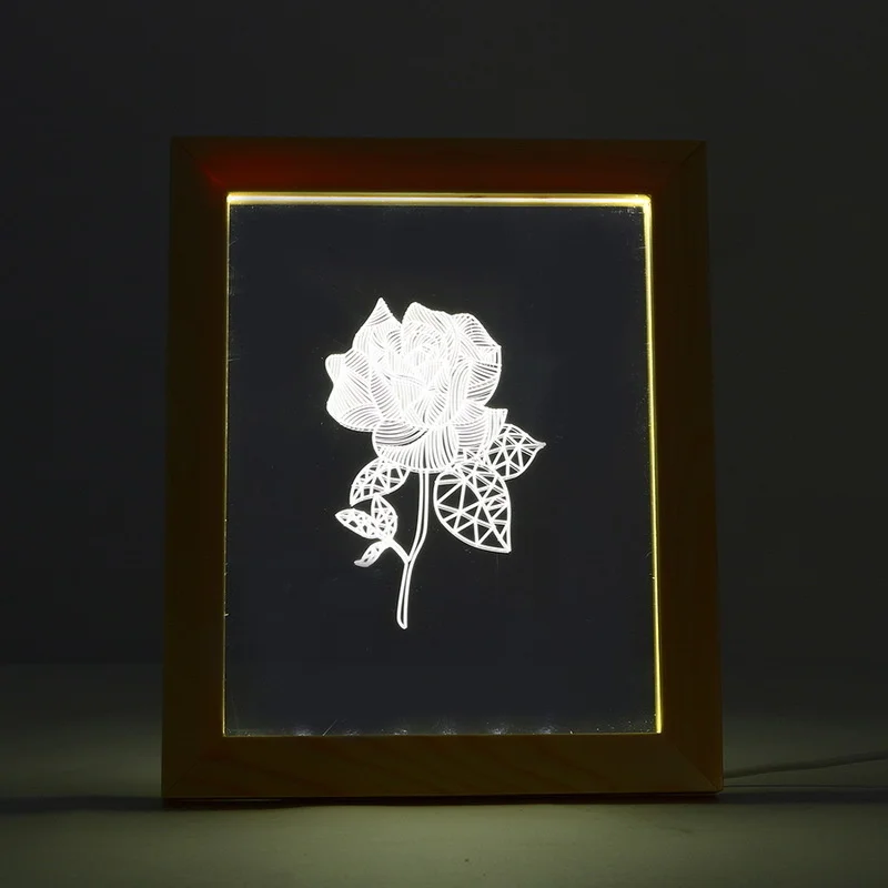 Рисунок 4 - 3d фоторамка, осветительный светодиодный ночник