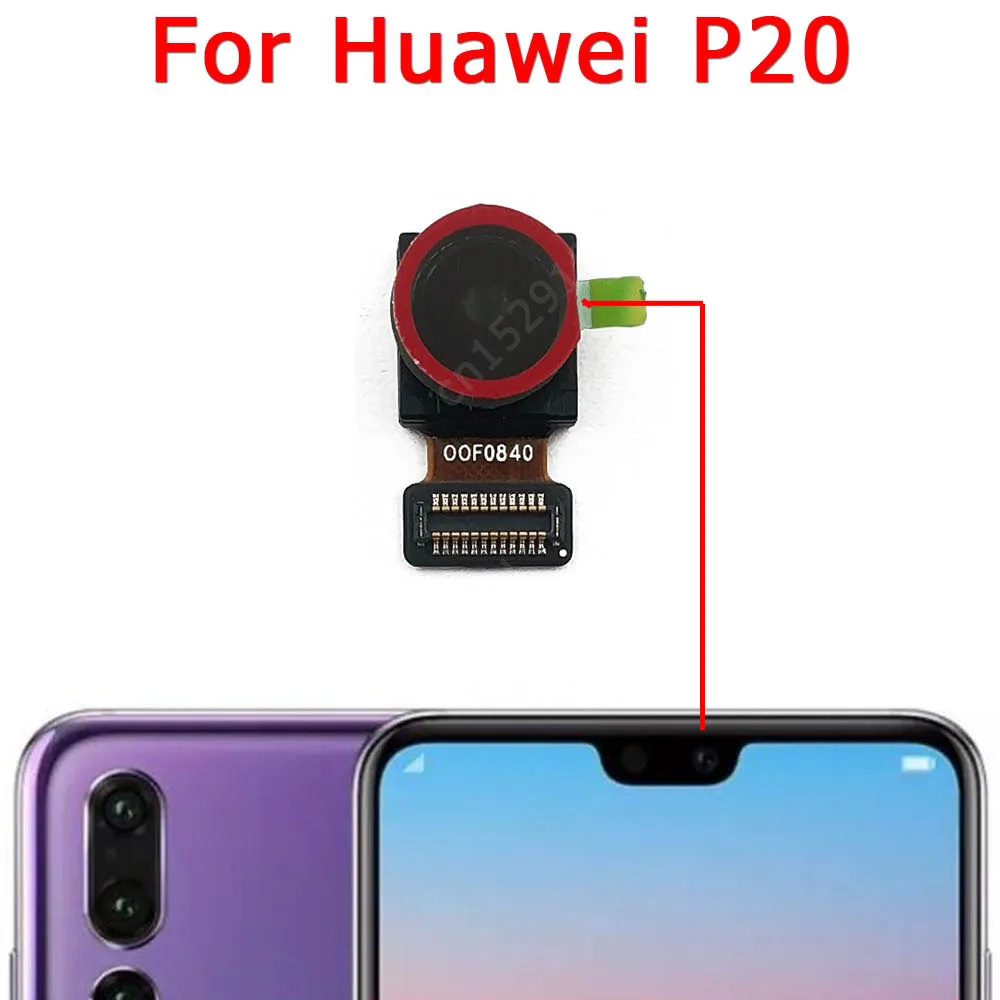 Selfie Camera For Huawei P10 P20 Pro P30 P40 Lite E P9 Plus Frontal Front Camera Module Small Facing View Spare Parts