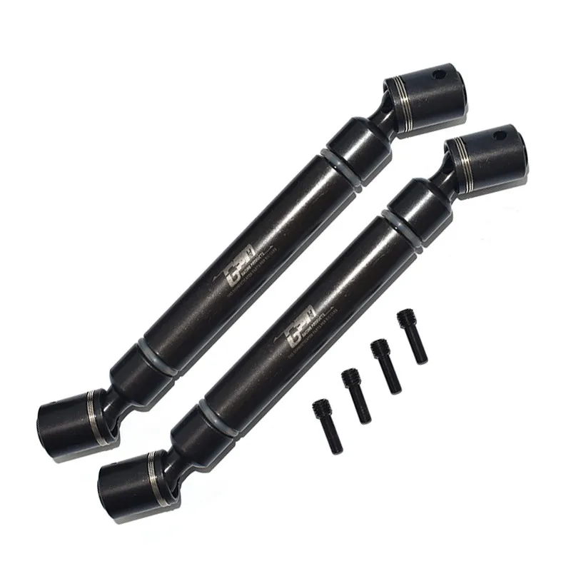 

GPM High Carbon Steel Front & Rear CVD Drive Shaft For AXIAL 1/6 SCX6 JEEP JLU WRANG LER 4WD