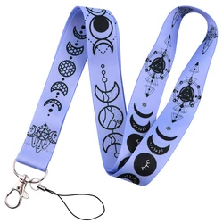 Vintage Floral Neck Strap Lanyard with Keychain Badge Holder for ID and Cards - Perfect Accessory Gift (5)