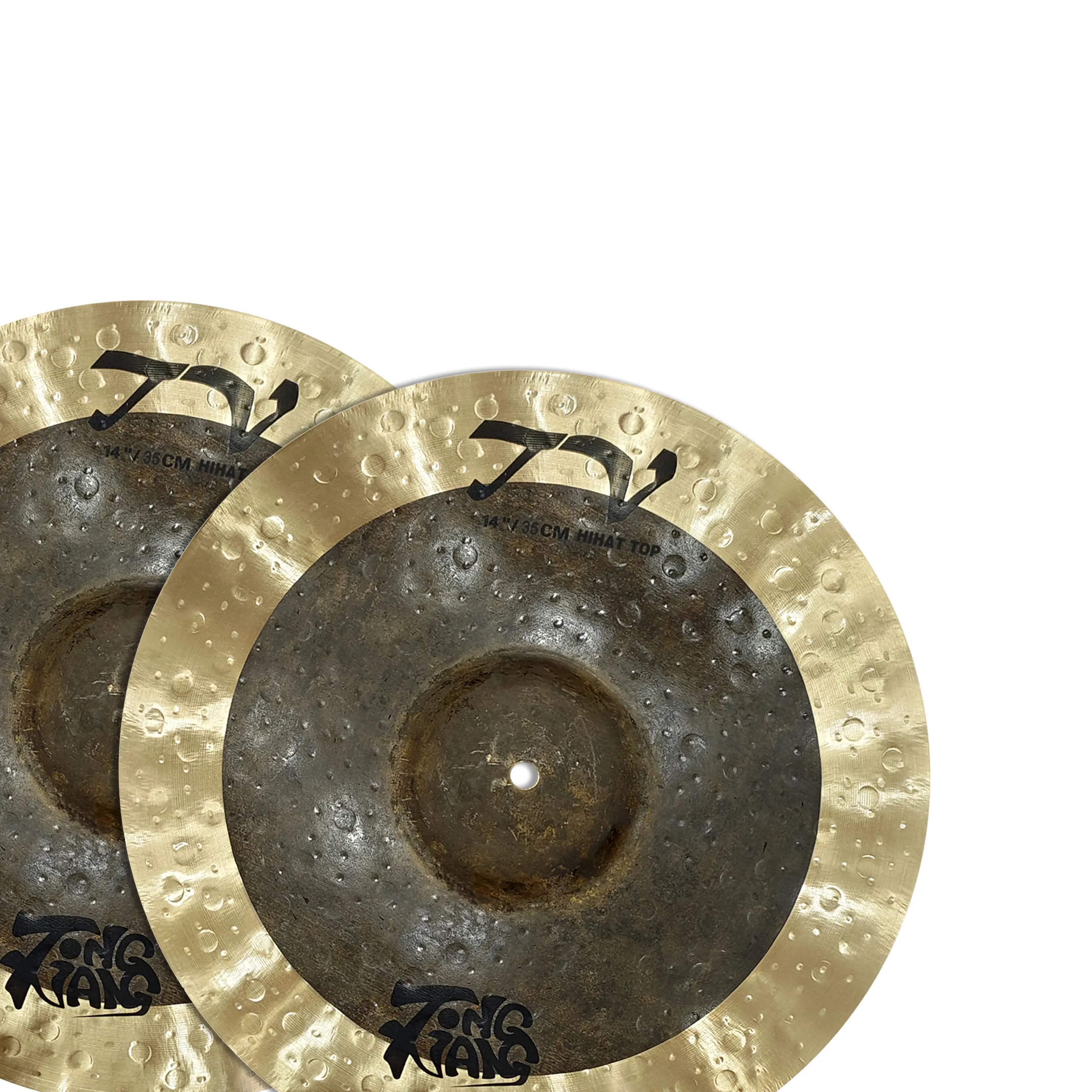 High Quality B25 Bronze TV Series Cymbals 14" Hihat Drum Cymbal