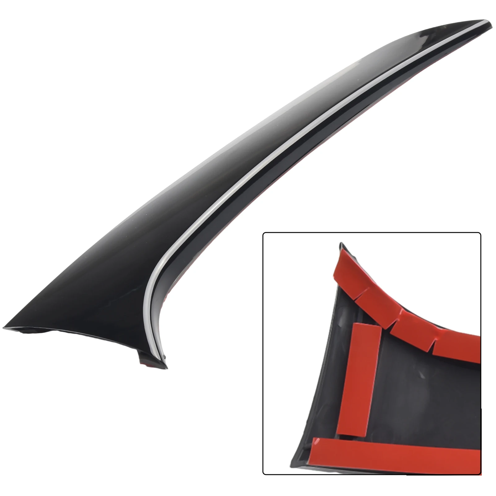 

Make Your Car Stand Out Black Rear Glass Spoiler for BMW 1 Series F20 F21 Hatchback 2012 2019, Easy Installation Guaranteed