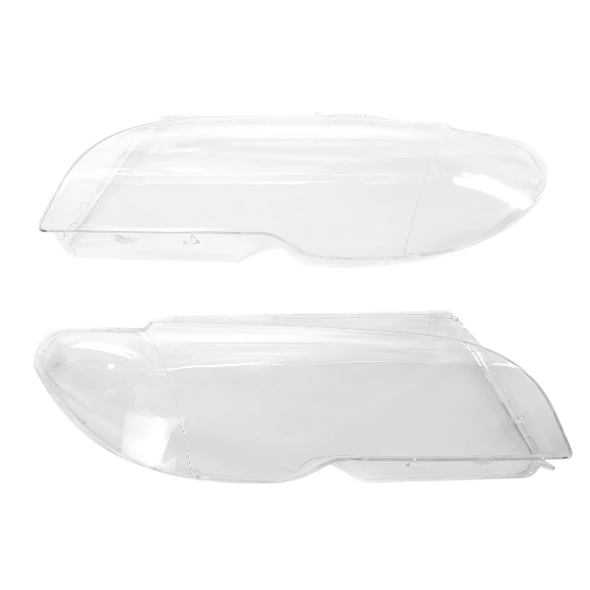 

For- E46 2DR Coupe 325Ci 330Ci 2003-2006 LH+RH Headlight Head Light Lamp Lens Cover