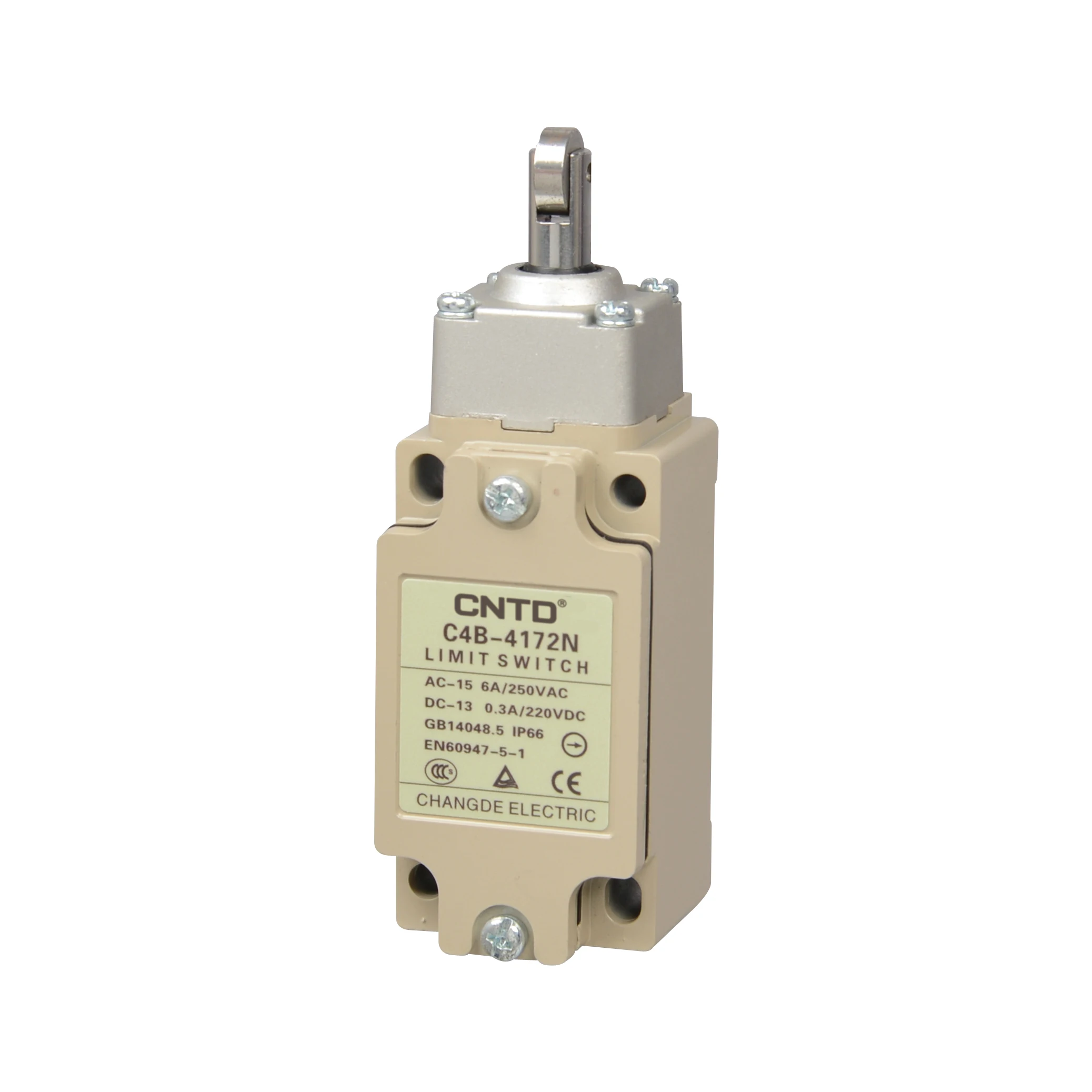 CNTD Vertical Limit Switch C4B-N Series IP66 Waterproof All Metal Travel Switch C4B-4111N C4B-4112N C4B-4115N C4B-4116N