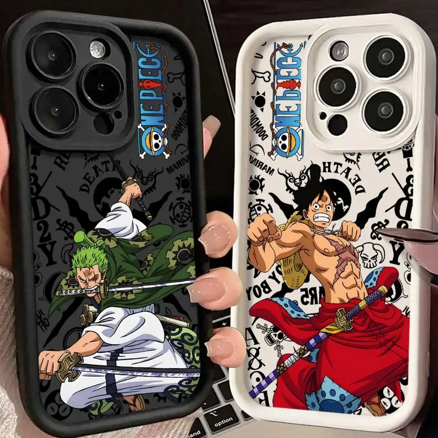 Luffys Zoro Anime-Themed Phone Case