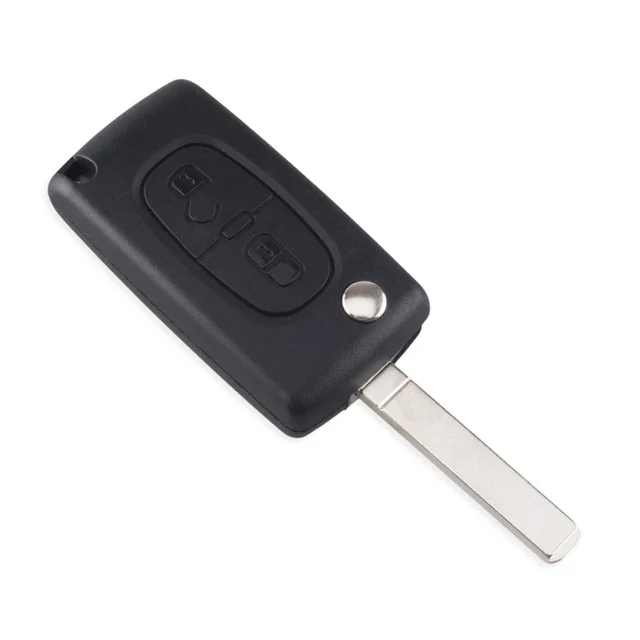 KEYYOU HU83 CE0536/0523สำหรับPeugeot 107 207 307 308 407 408 Partner Citroen C3 C4 C5 C6 berlingo Picasso Xsaraกุญแจรถ 4