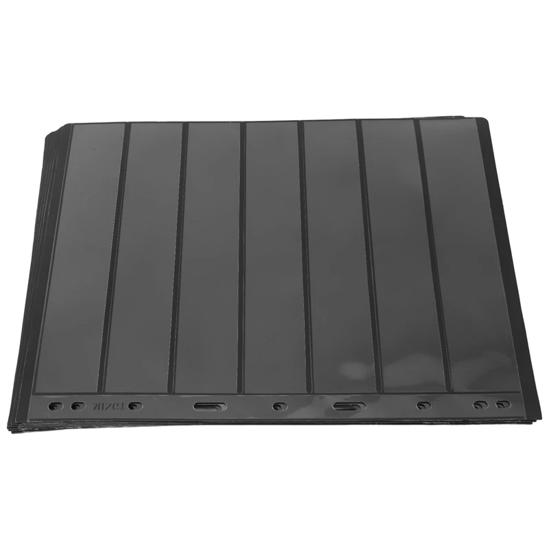 PVC 루즈 리프 이너, 스탬프 그리드 스탬프, 스탬프 앨범 페이지 홀더, 10 개