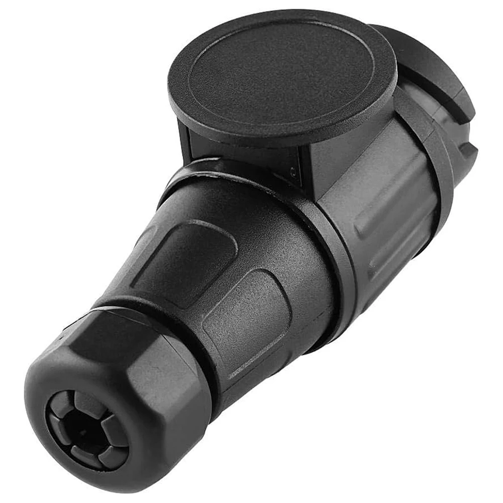 13Pin Trailer Plug 12V Towing Bar Socket 13 Pole Caravan Wiring Electrical Connector Trailer Electrical Connector Vehicle RV trailer socket trailer plug socket trailer plug