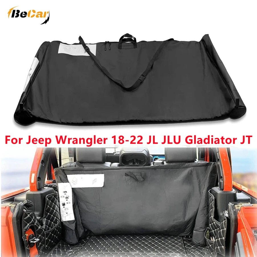 600DOxfordSoftTopWindowStorageBagforJeepWrangler20182022JL