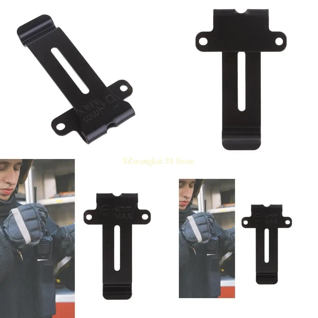 Durable Waist Back Belt Clip for Two-Way Radio Talkies