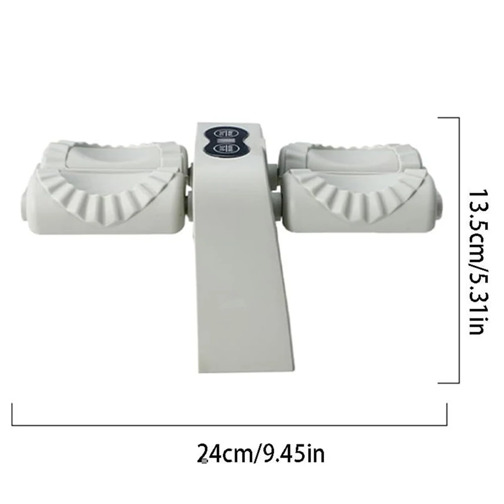 Double Head Automatic Electric Dumpling Maker Machine Electric Dumpling Mould Empanadas Ravioli Kitchen Pressing Dumplings Skin