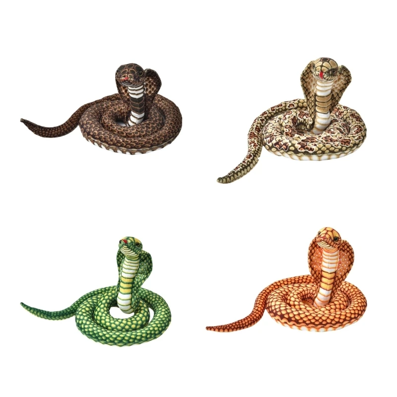 

Y1UB Halloween Realistic Snake Children Prank Snake House Sofa Decors