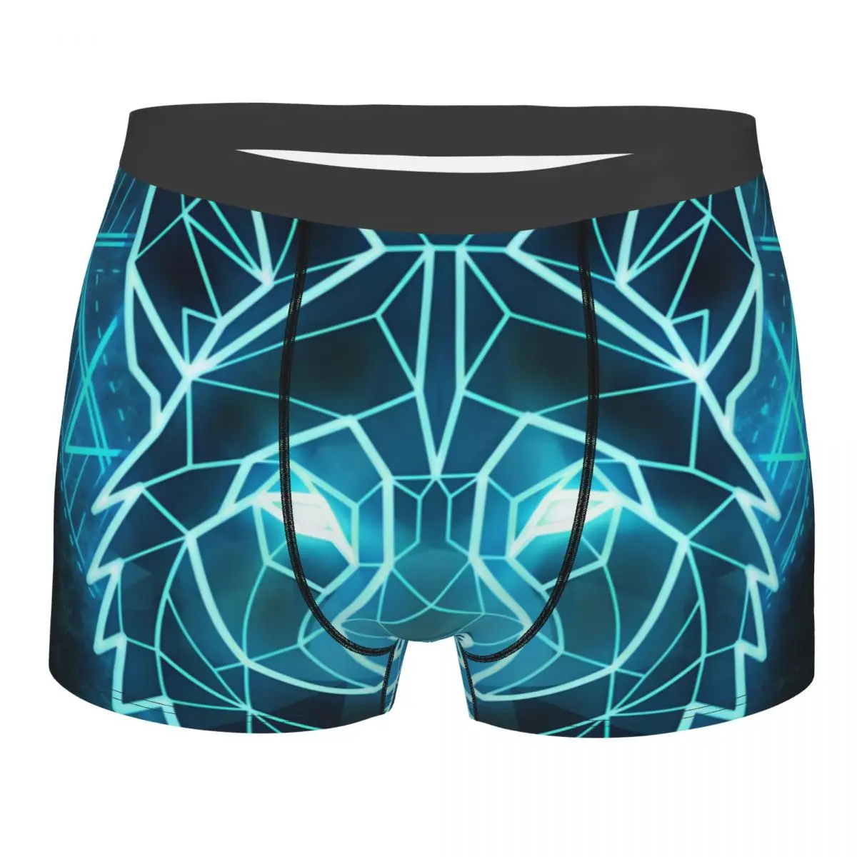 Space Galaxy Wolf Mutande Mutandine Di Cotone Intimo Uomo Sexy Alpha Shorts Slip