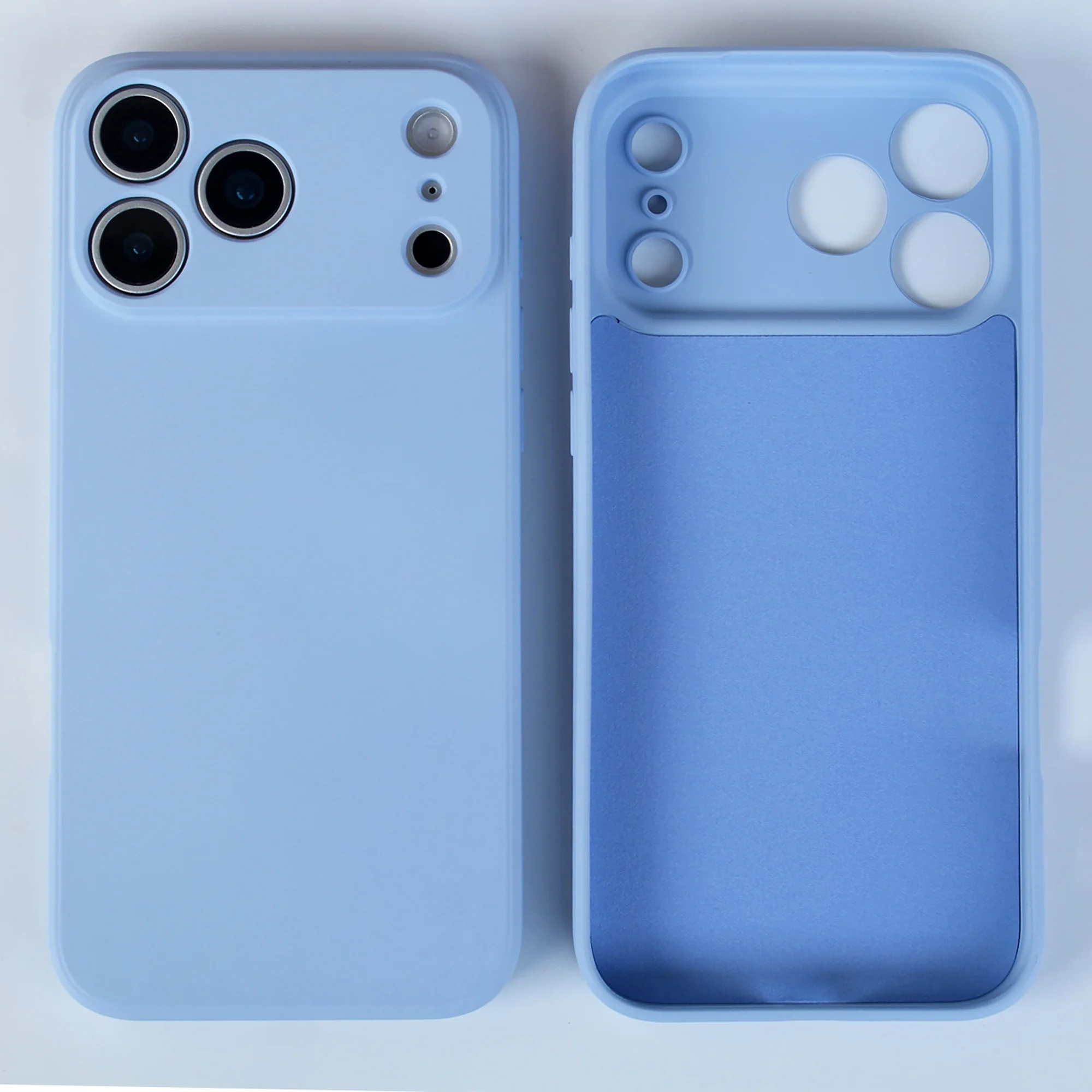 Luxury Soft Silicone Solid Color Case, Original Liquid TPU Cover